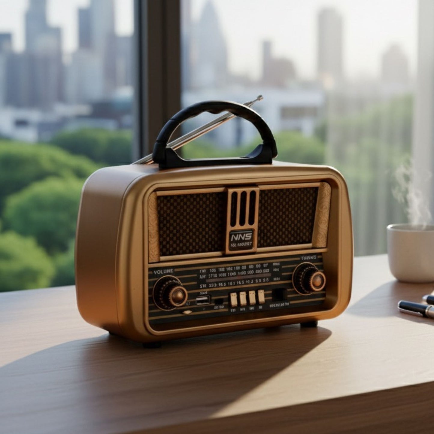 🎶Retro zvučnik koji spaja stil i funkcionalnost