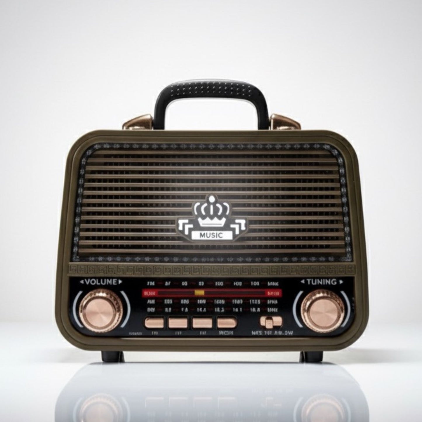 Retro zvučnik koji osvaja na prvi pogled 🎶