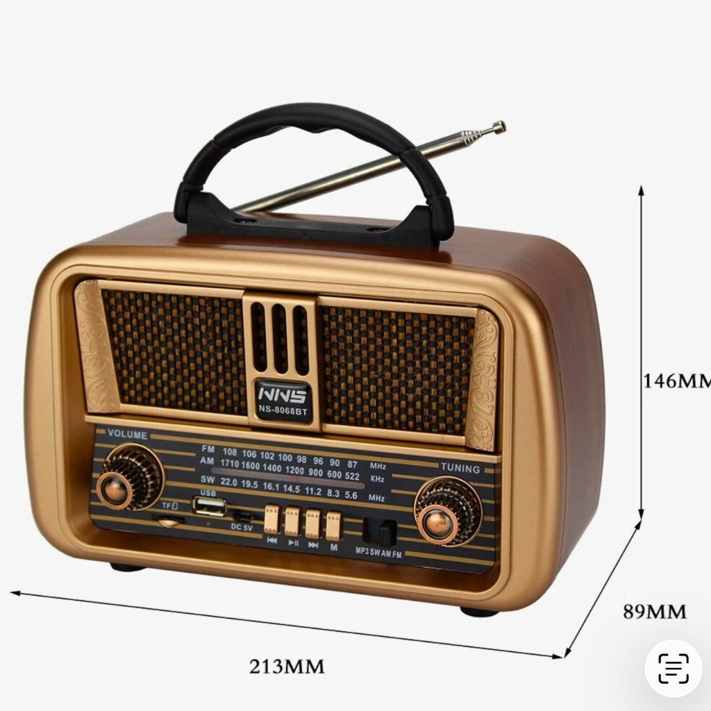 🎶Retro zvučnik koji spaja stil i funkcionalnost