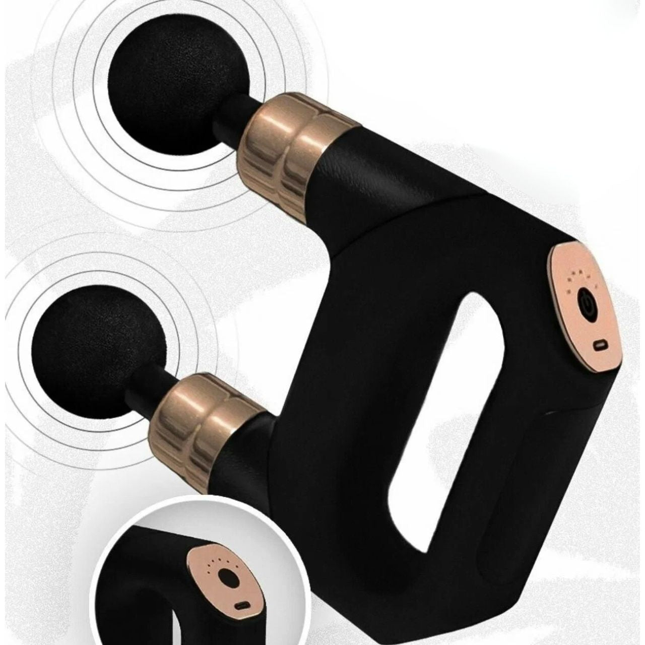 ⚡Masažer sa Duplom Glavom – Profesionalna Dubinska Masaža