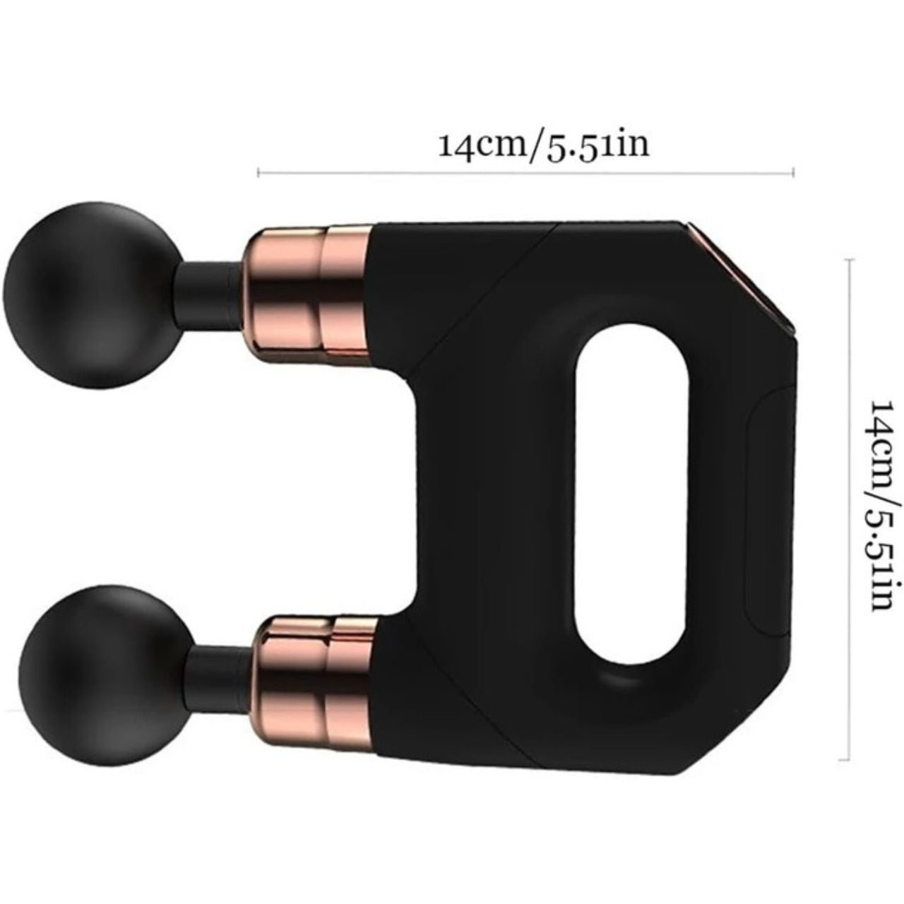 ⚡Masažer sa Duplom Glavom – Profesionalna Dubinska Masaža