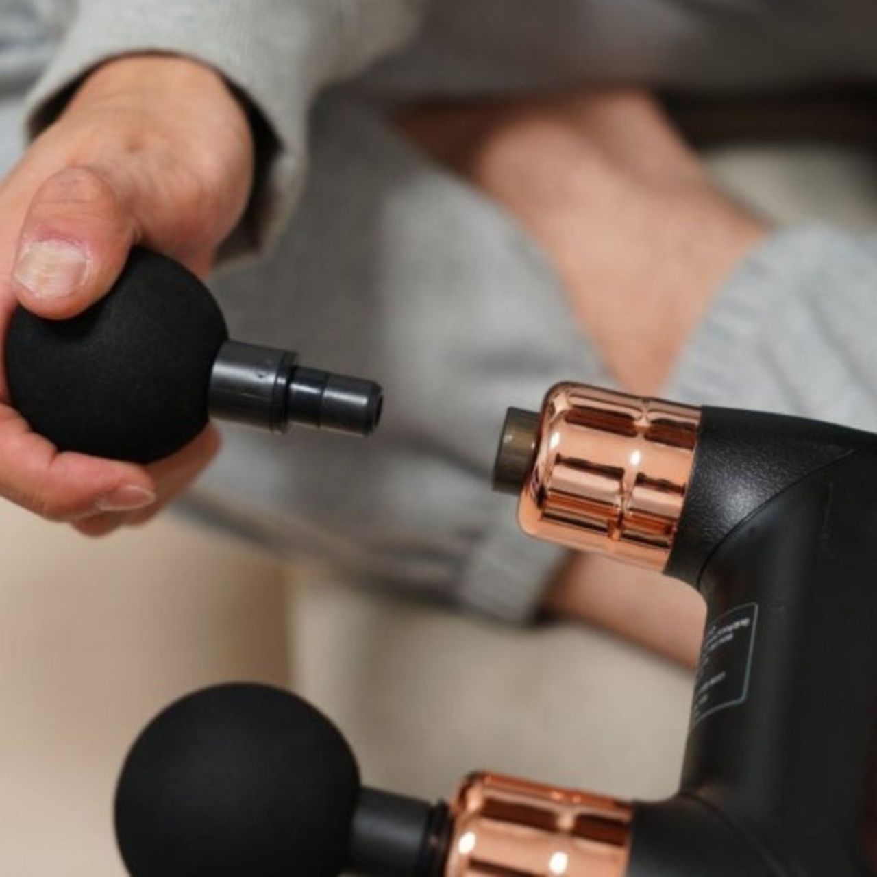 ⚡Masažer sa Duplom Glavom – Profesionalna Dubinska Masaža