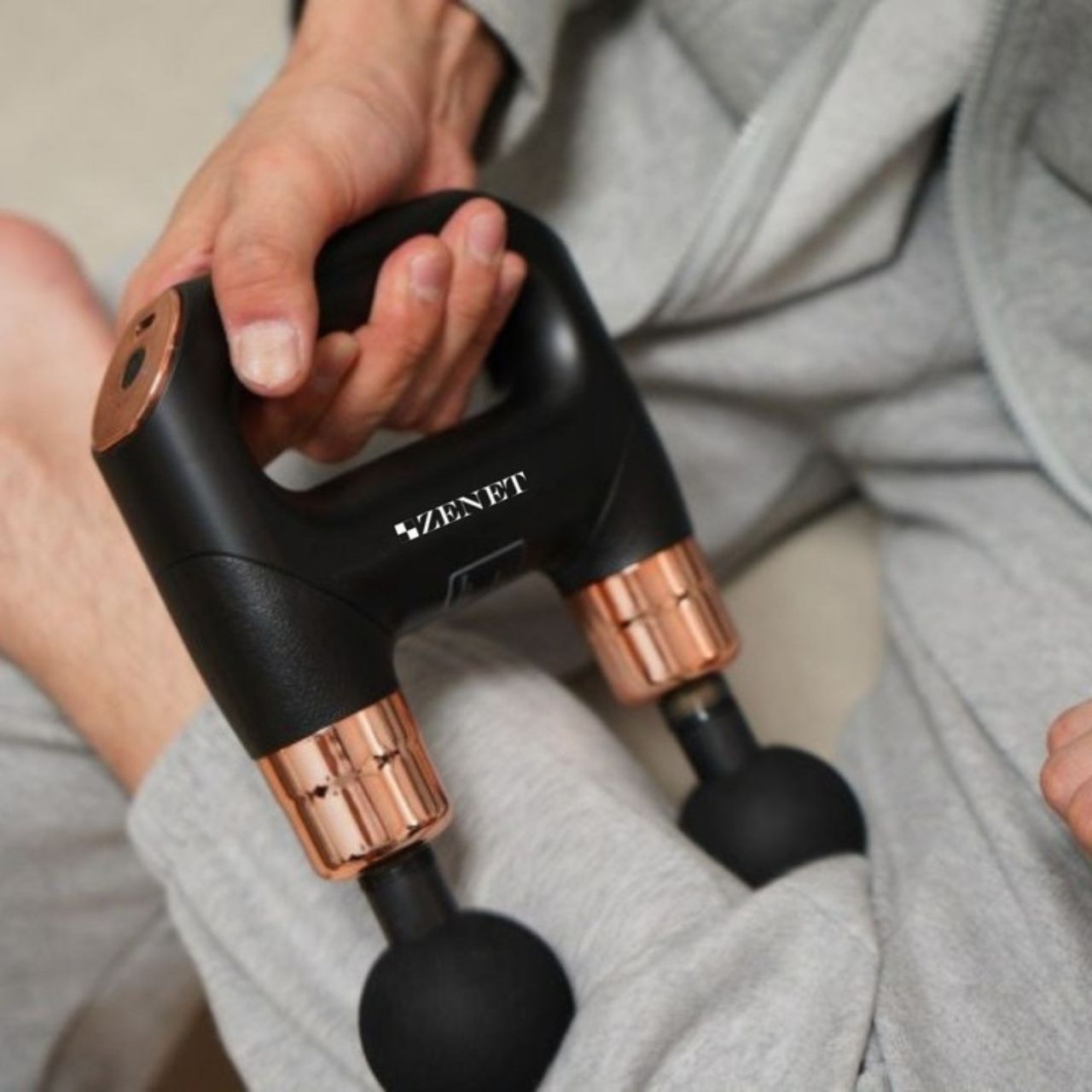 ⚡Masažer sa Duplom Glavom – Profesionalna Dubinska Masaža