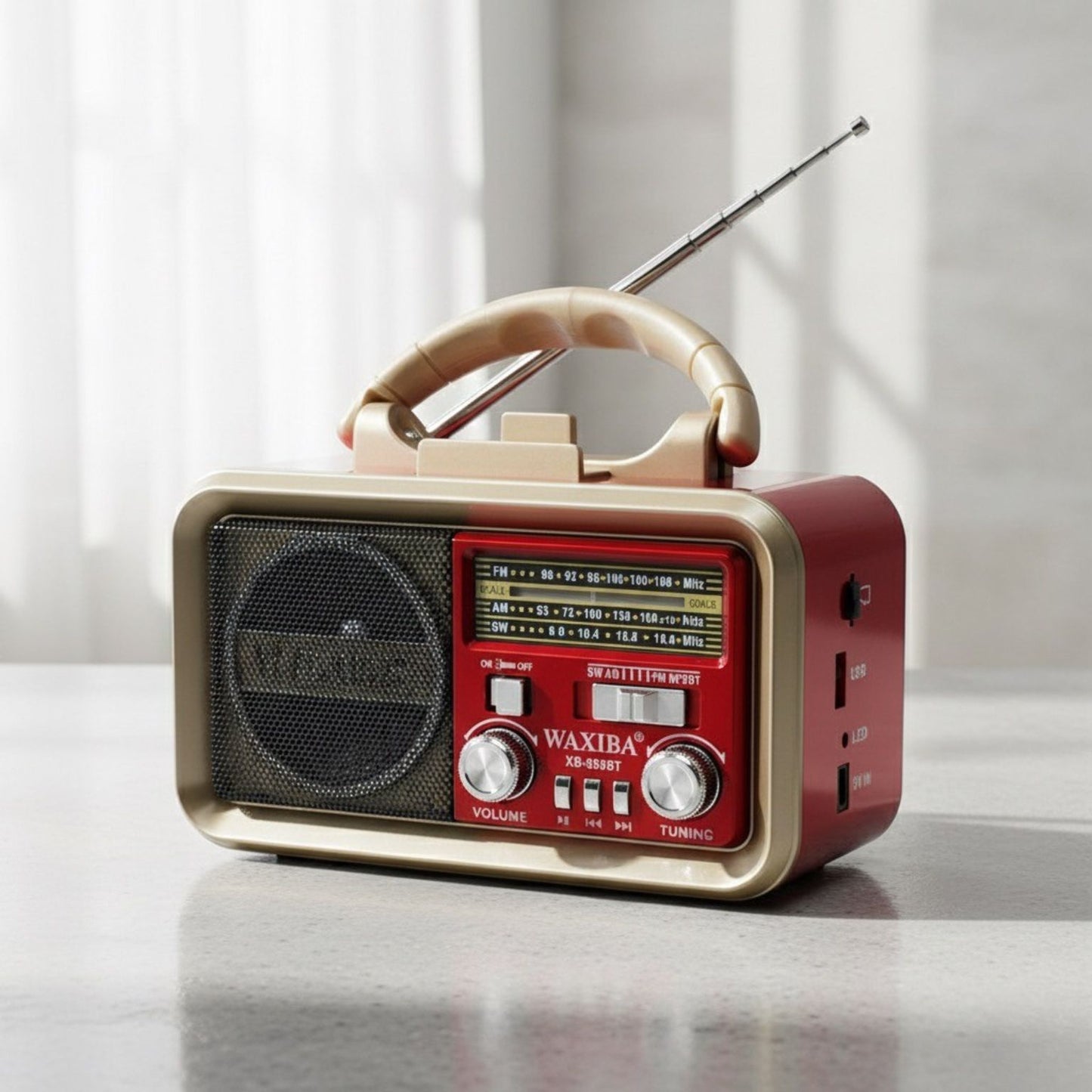 Retro zvučnik koji osvaja na prvi pogled 🎶