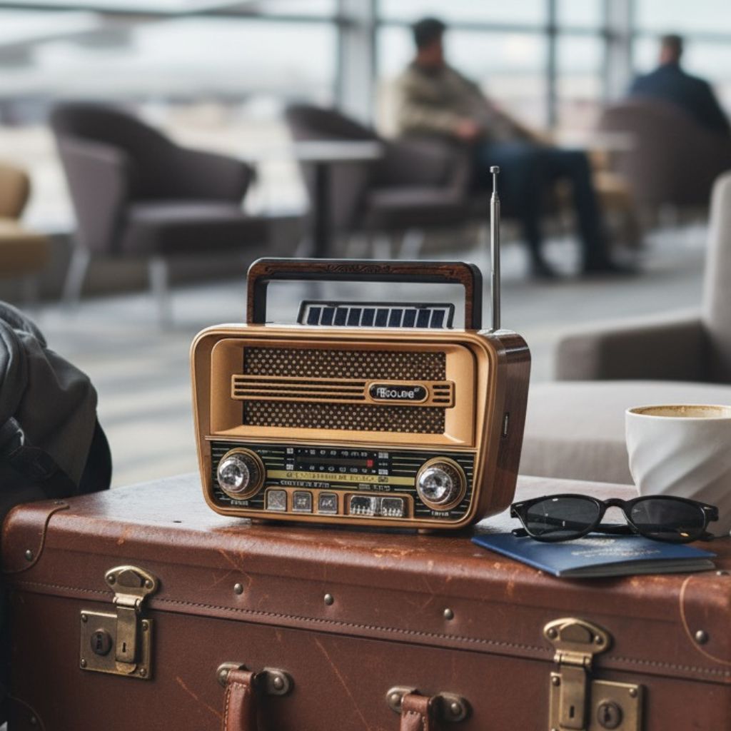 Retro Bluetooth zvučnik – snaga i stil u jednom 🎶