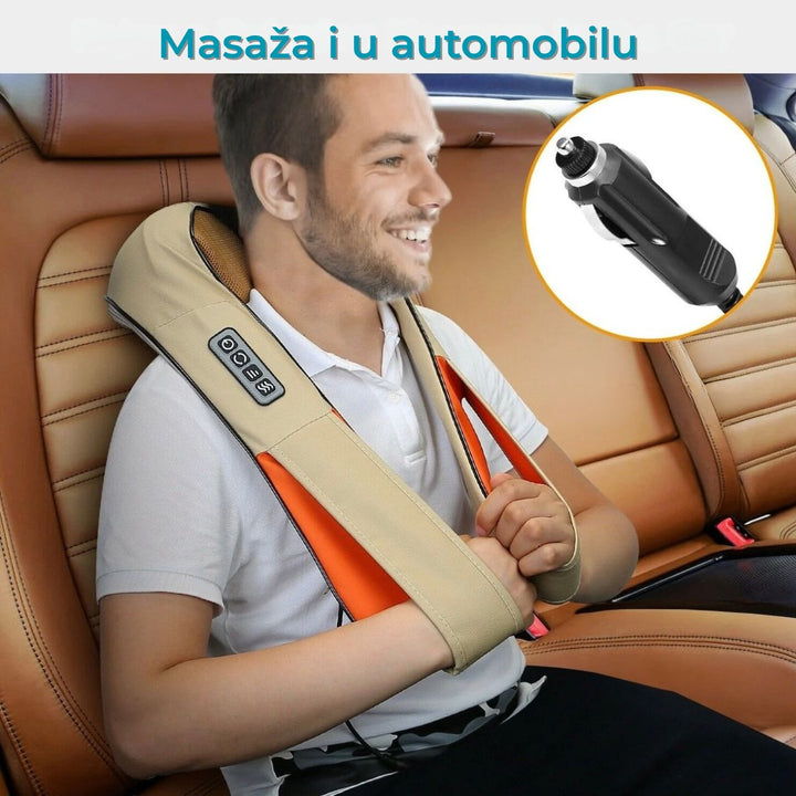 3D Masažer za Vrat, Ramena i Leđa🌟